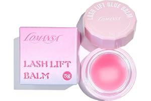 Lash Lift Glue Balm Lomansa New Lash Lift Glue for Lash Perm and Brow Lamination Strong Hold Strawberry Flavor Gel for Eyelas
