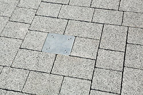 Schneider Sonnenschirm Rhodos, terracotta, 300x300 cm quadratisch, Gestell Aluminium/Stahl, Bespannung Polyester, 23.3… – Bild 7