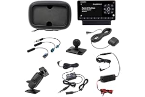 SRS SATELLITE RADIO SUPERSTORE UTV Installation Kit with Onyx EZR SiriusXM Satellite Radio Receiver, Polaris Ride Command Direct Audio Adapters, Works with Polaris RZR, Ranger, Can-Am and Other UTVs