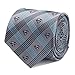 DC Comics Superman Gray Plaid Men's Dress Tie