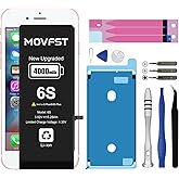 MOVFST Replacement Battery for iPhone 6S,Li-ion Polymer 4000mAh High Capacity Battery Fit for iPhone 6S Model A1633 A1688 A17