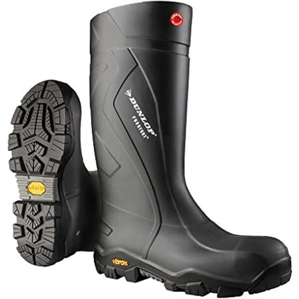 Dunlop Purofort Thermo full Safety Men\'s Knee Boots‎ Black Size 11 / 12 Dunlop Purofort Thermo full Safety Men main image 3