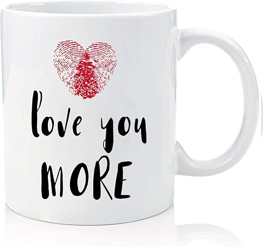 girlfriend i love you more mug