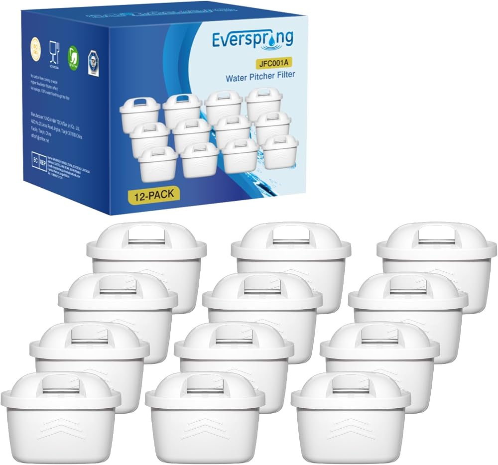 Water Filter Cartridges for Brita Maxtra Maxtra+ Mavea 12 pcs