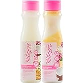 Generic Emergencia Capilar Kit of 2 Milagros Colombian Hair Care Products Shampoo and Treatment for Natural Growth, Strengthening, and Repair, 100% Natural, Pink