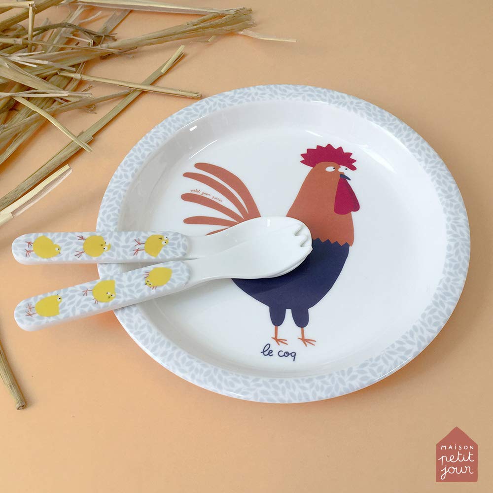 Petit Jour Paris - Melamin Dishes Set The Farm - to Increase Your Autonomie!