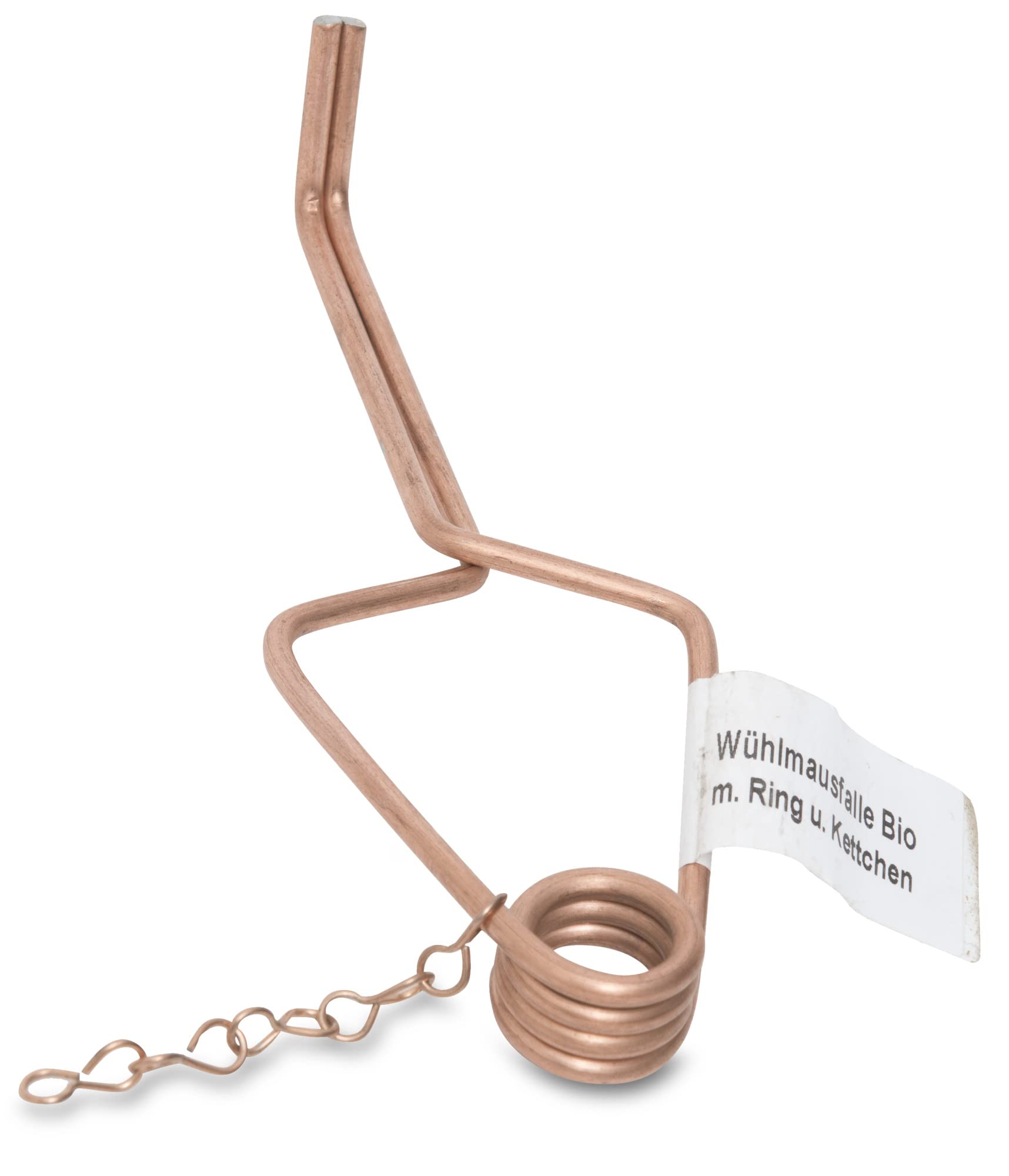 Windhager Vole traps, standard, adjusting ring vole trap, vole control, snap trap, vole catch, strong and durable, 2 pieces, 17 x 6 x 5 cm, 05369, copper