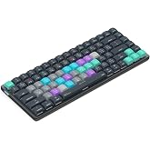 JCPAL Dash Davinci Resolve Keyboard Wireless Shortcut Keyboard for Mac/PC | Programmable Wireless Keyboard with Shortcut Hotkeys for DaVinci Resolve, Color-Coded Key Guide, Compact Low-Profile Design