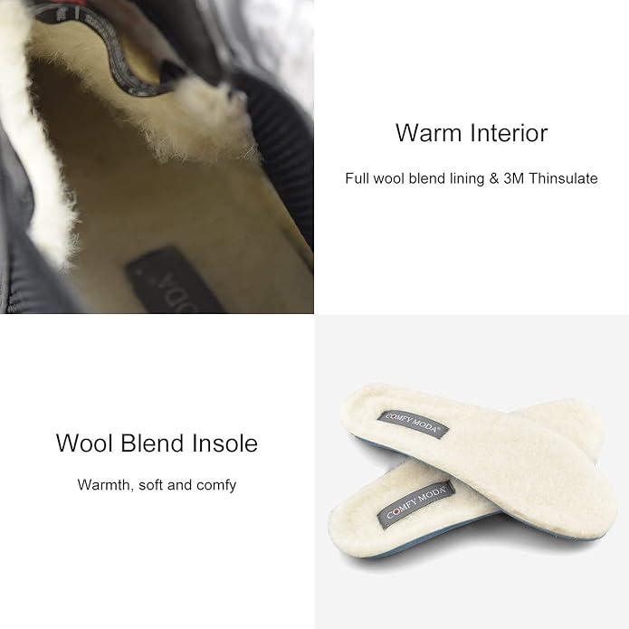 comfy moda women's winter boots