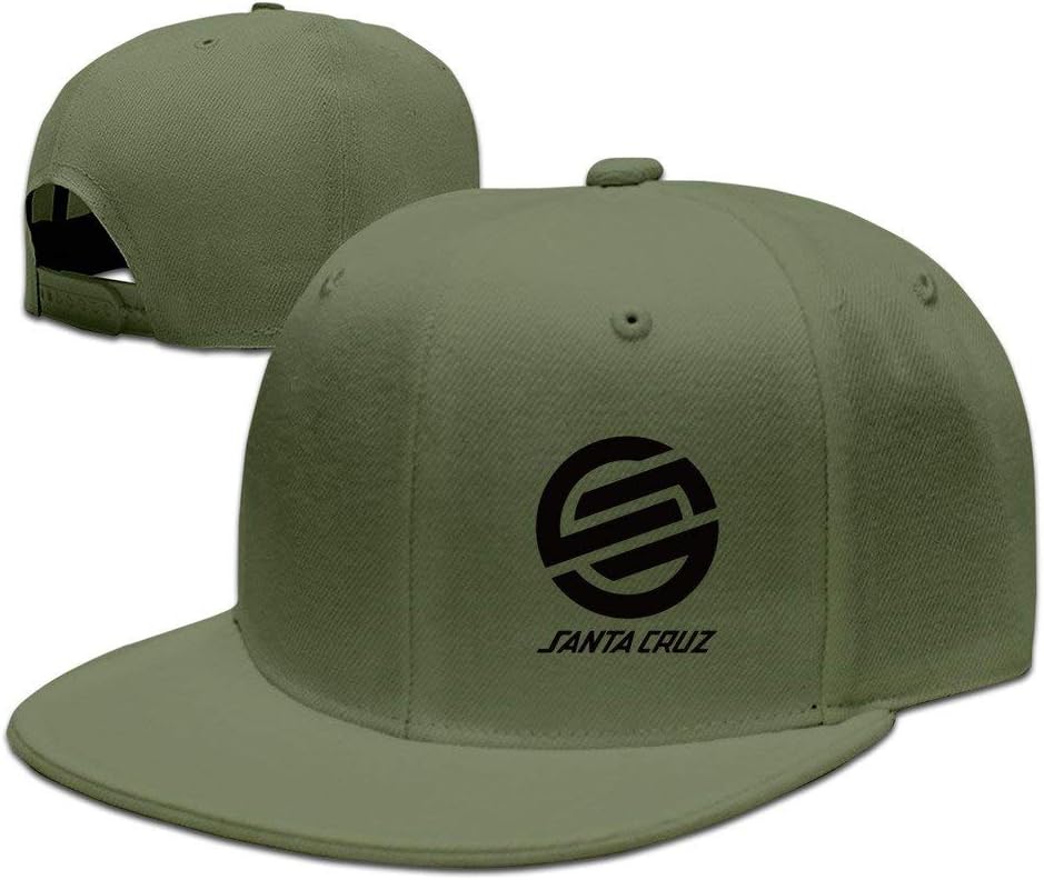 YVES Santa Cruz Surf Skate Hip Hop Snapback Baseball Hat Cap One Size ForestGreen