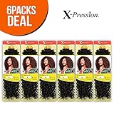 Outre Synthetic Hair Crochet Braids X-Pression Braid 4 In 1 Loop Kinky Curl 14