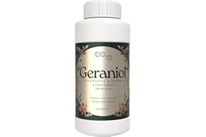 CCS CONSOLIDATED CHEMICAL & SOLVENTS Geraniol - Premium High Purity Aroma Compound - 1000mL (32 Fl Oz)