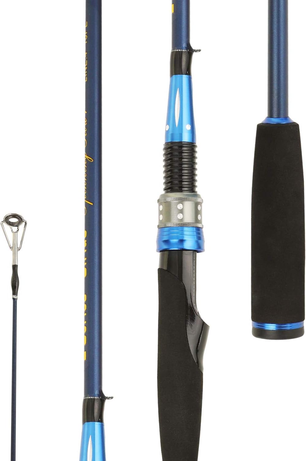 Entsport E Series - Sirius Spinning Rod 2 Piece 7' Graphite Portable Fishing Rod