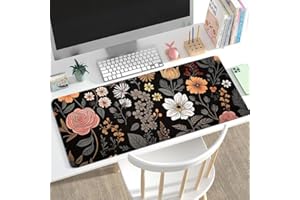 Large Extended Gaming Mouse Pad Non-Slip Rubber Base Waterproof Smooth Surface, Large Mouse Pad for Keyboard Home Office Work