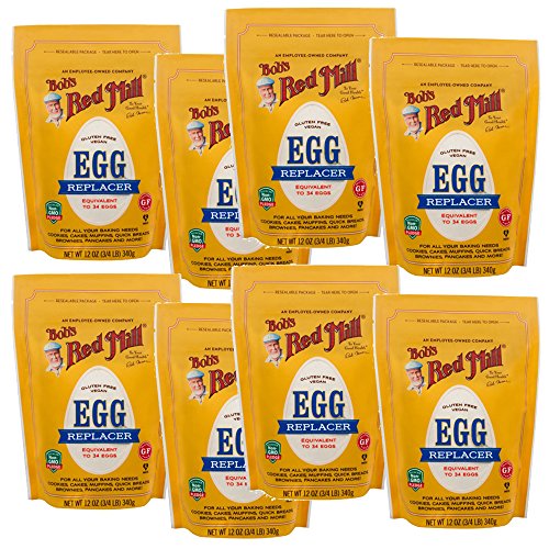 Bob's Red Mill Gluten Free Egg Replacer 12 ounce (8 Pack) Vegan Egg