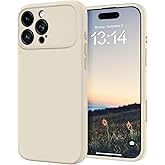 OTOFLY Silicone for iPhone 16 Pro Case (Upgraded to 17 Design Style)(Soft Gel Rubber Shockproof Phone Case) Anti-Scratch Microfiber Lining- Stone