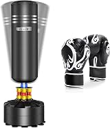 Dripex Free Standing Punch Bag with Gloves 69 inch Heavy Duty Home Gym view 8