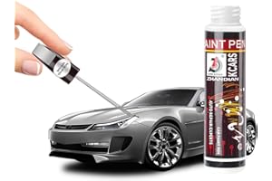 KCARS Touch Up Paint for Cars，Car Scratch Remover Pen，Quick And Easy Two-In-One Automotive Car Paint Scratch Repair Pen for various cars (Silver Gray)