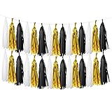 Derhom Tissue Paper Tassel Garland - 20pcs Tassels