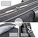 CoolBELL 15.6 Inch Nylon Laptop Bag Shoulder Bag with Strap Multicompartment Messenger Hand Bag Tablet Briefcase for iPad Pro/Laptop/MacBook/Ultrabook/Men/Women/College (Grey)