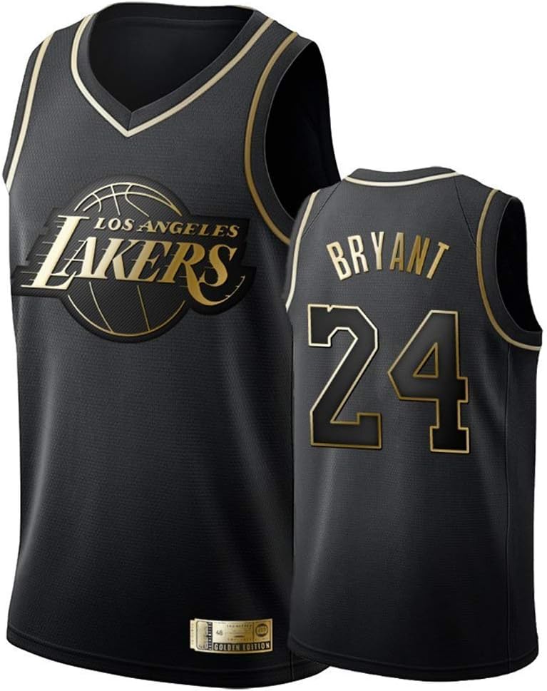 Les Los Angeles Lakers 24 Maillot De BasketBall Kobe Bryant Chemise
