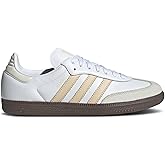 adidas Samba OG Women's Shoes, Cloud White/Sand Strata/Off White, Size 7