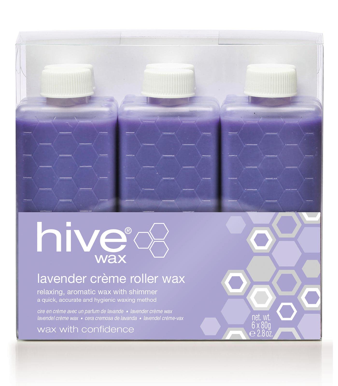 Hive Lavender Shimmer Crème Roller Wax 80g (6)