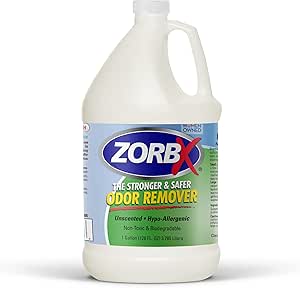 ZORBX Unscented Multipurpose Odor Remover –Safe for All, Even Children, No Harsh Chemicals, Perfumes or Fragrances, Stronger and Safer Odor Remover Works Instantly (1 Gal)