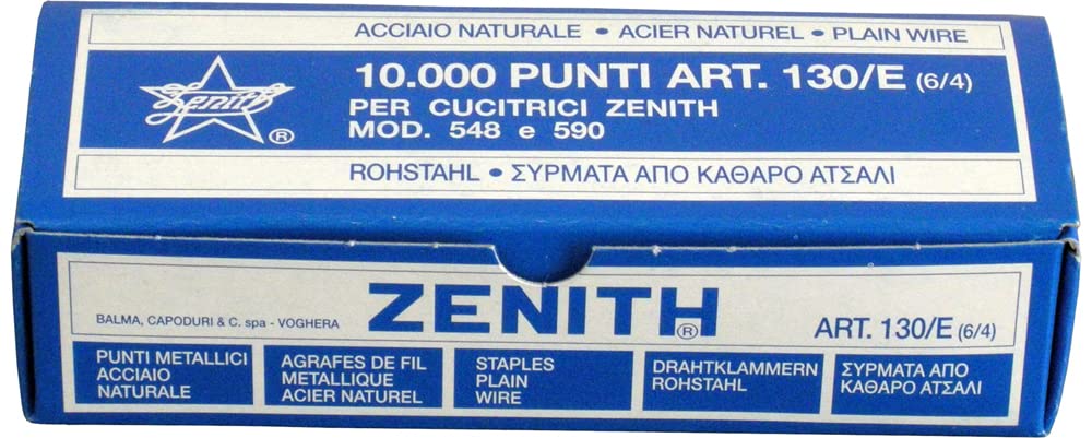 ZENITH 1 Box with Combination 10000 Staples (Steel)