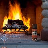 ZOPPER Black Coal Paint Spray for Gas Fires - 400ml Pack of 2 - Heat Resistant view 2