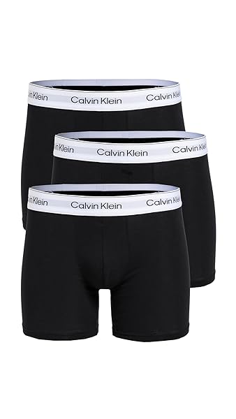 CALVIN KLEIN MEN’S ICON COTTON STRETCH 3-PACK BOXER...