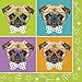 Pug Themed Birthday Party Plates and Napkins Serves 16