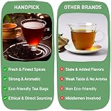 HANDPICK Masala Chai Tea Bags India 100 Count Strong Aromatic Spices view 5
