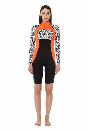 Leopard print orange colour midi Silicone drops