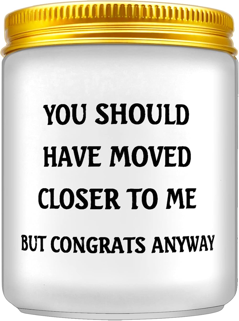 Wompolle New Home Candle Gift for Friends Housewarming Funny Decor