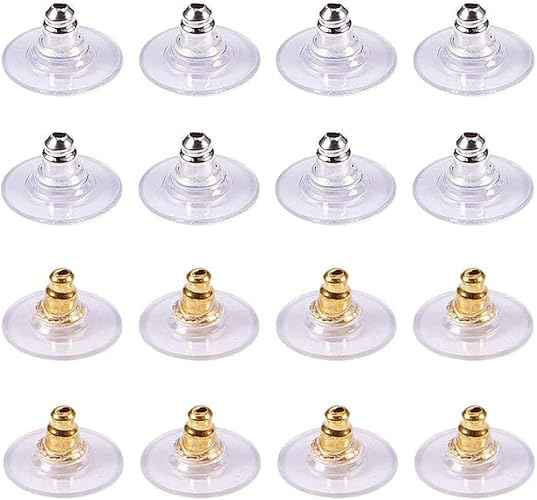 Amazon Gion ピアスキャッチ 下向き防止 ガード付き 円盤キャッチ シリコン付き アクセサリーパーツ ピアスパーツ ハンドメイド ゴールド ピアスキャッチ 通販