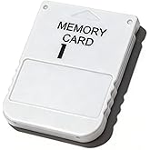 1MB Memory Card for PS1 Game Console Fast Read Write, Lightweight ABS Material Game Saving Card Compatible with PS1 Classic Game Systems