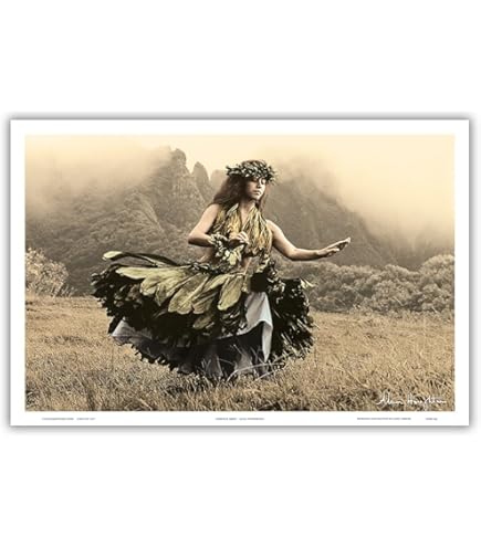 80s HULA DANCER 特大アート フレーム 油彩画 ヴィンテージ 80s HULA DANCER 特大アート フレーム 油彩画 ヴィンテージ 80s HULA