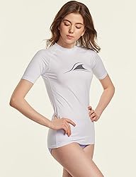TSLA Women's UPF 50+ Rash Guard Short