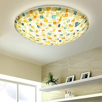 Amazon Com Zxt Led Modern Ceiling Light Mediterranean Style