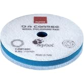 9.NW160H Blue Wool Polishing Pad, Precision Pro Coarse - &Oslash; 160mm Single Pad