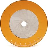 Yonderfume Adjustable Circle Drawing Maker, Rotary Round Template Tool | 5 Inch Aluminum Alloy &amp; Stainless Steel Circle Ruler for Drawing, Crafting, Woodworking &amp; Sewing Projects
