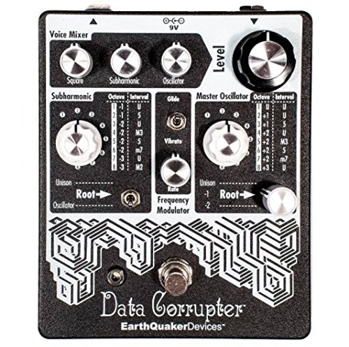 Earthquaker Devices Data Corrupter Modulated Monophonic Harmonizing PLL and Truetone 1 Spot Space Saving 9v Adapter