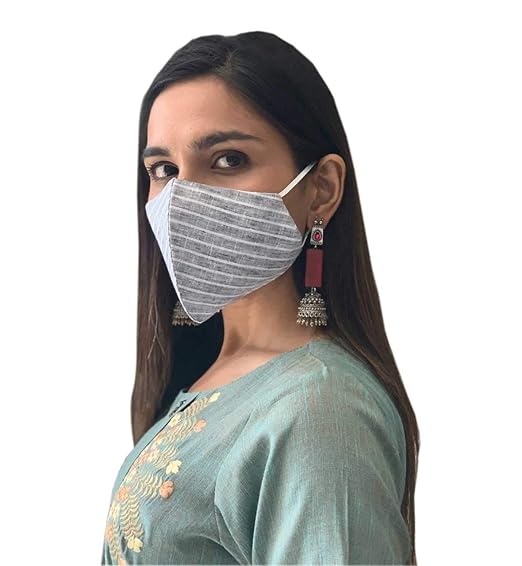 Uniform Sarees Corp Double Layered Eco-Friendly Non Surgical Face Mask PDY01