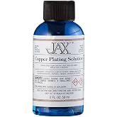 JAX Copper Plating Solution - Metal Finishing Solution - Antique Finish Without Heat or Electricity - 2 Ounce