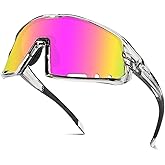 BangLong Sports Sunglasses for Men Women - UV400 Protection Sun Glasses for Running Cycling Baseball Fishing