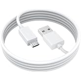 Zosvoses Micro USB Cable for Kindle Compatible with Old Kindle Paperwhite, Echo Dot, Fire Tablet, Fire Kids Edition, HD Kids Edition, Fire TV Stick, Oasis E-Readers, 6.6ft