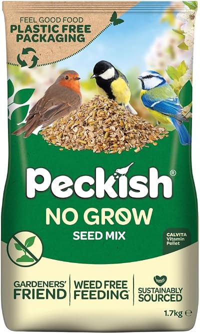 Peckish No Grow Seed Mix for Wild Birds 1.7 kg