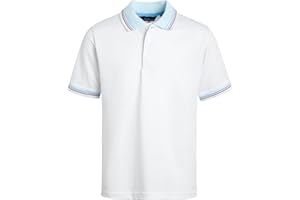 Ben Sherman Boys Polo Shirt - Classic Fit Comfort Stretch Short Sleeve Pique Golf Polo Shirts for Boys (Sizes: 8-18)