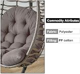 DKIEI Thicken Swing Chair Egg Chair Cushion Dark Grey view 4